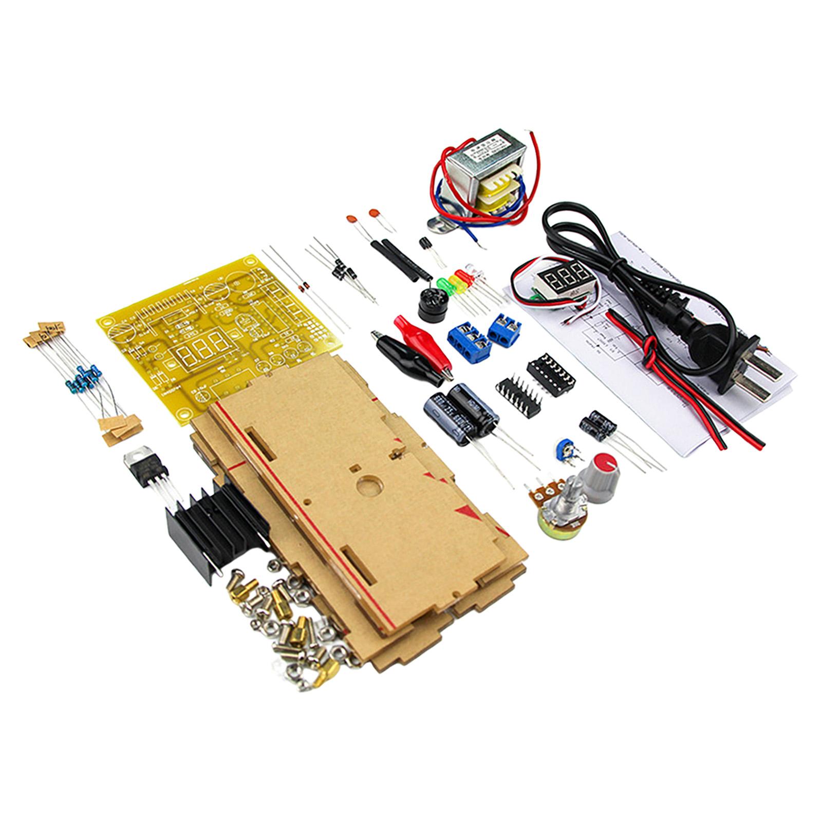 Diy Electronics Workshop - Adjustable Power Supply Board LM317 Voltage
