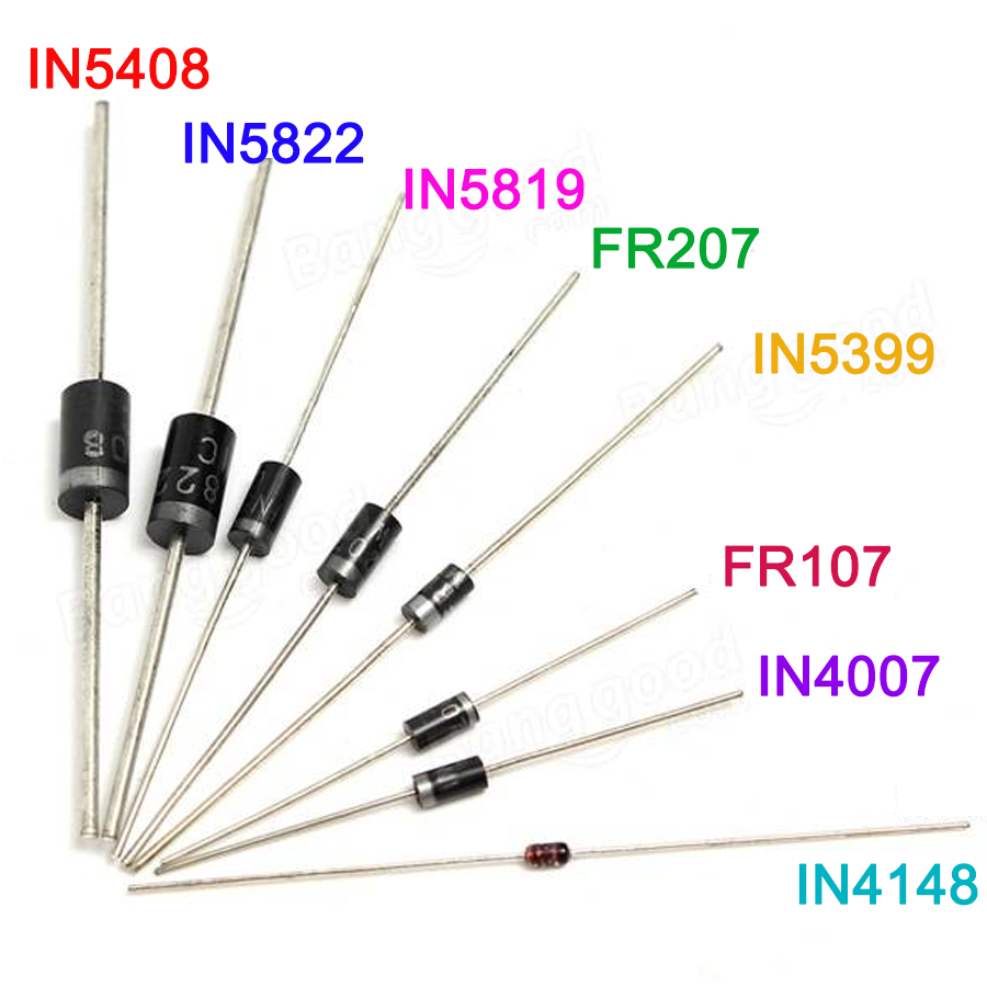 Diy Motorcycle Electronics - 100 Cái/lốc CHỈNH LƯU Diode Bộ