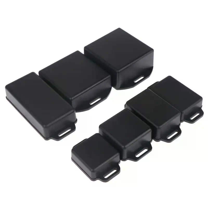 Diy Electronics Project - Black Plastic Electronic Project Enclosure Set