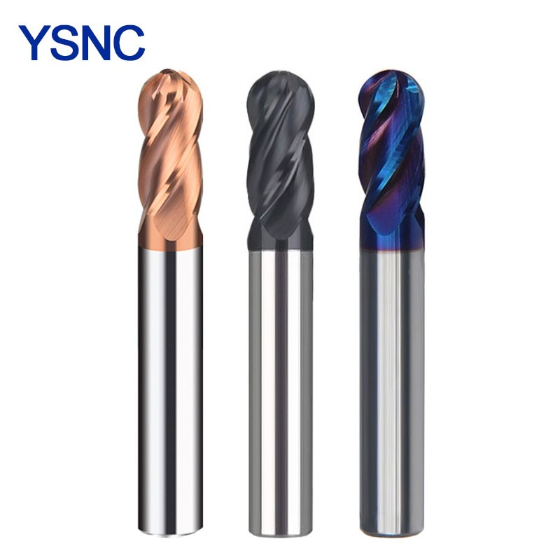 HRC65 4 Flute Ball End Mill Tu - đánh giá và giá Diy Cnc Router Electronics