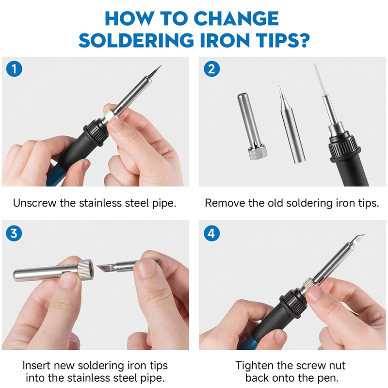Adjustable Temp 220V 60W Elect - đánh giá và giá Soldering Iron Kit