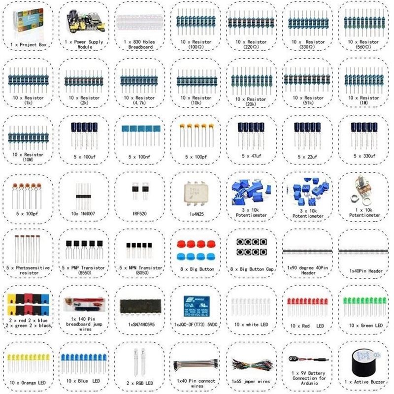 New Design~ Electronic Compone - đánh giá và giá Diy Electronics Components Kit