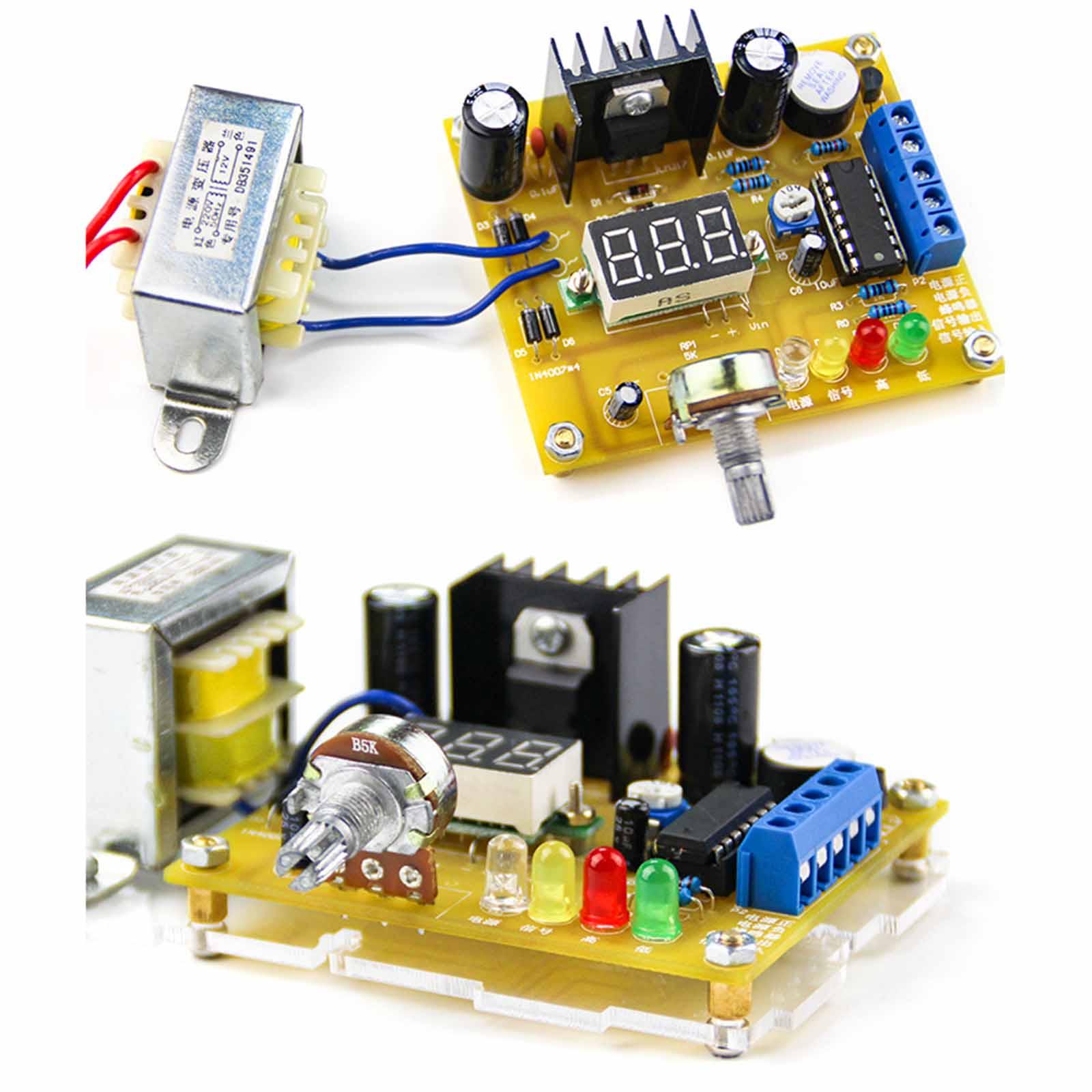 Adjustable Power Supply Board  - đánh giá và giá Diy Electronics Workshop