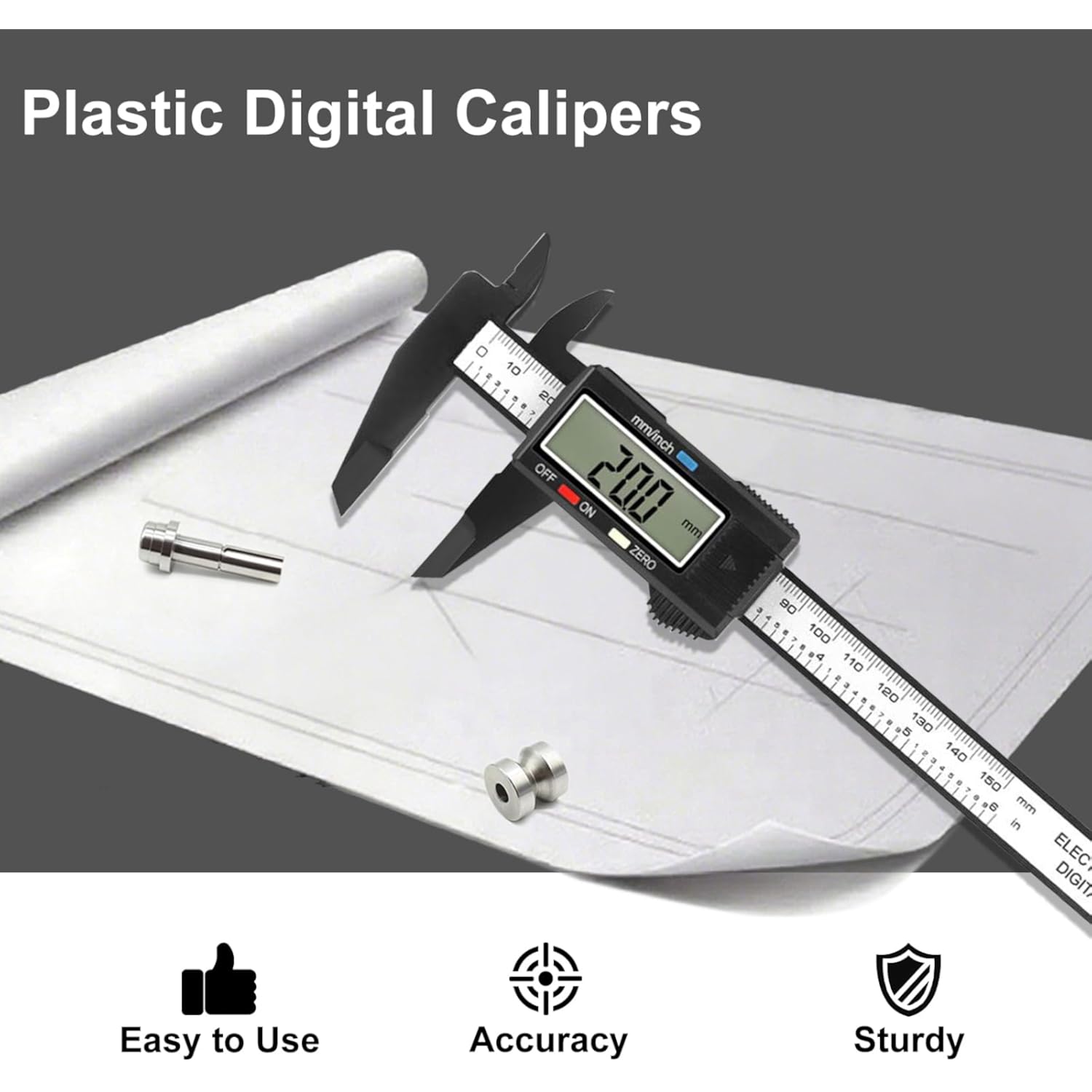 Digital Caliper - Student Lab  - đánh giá và giá Diy Home Electronics Lab