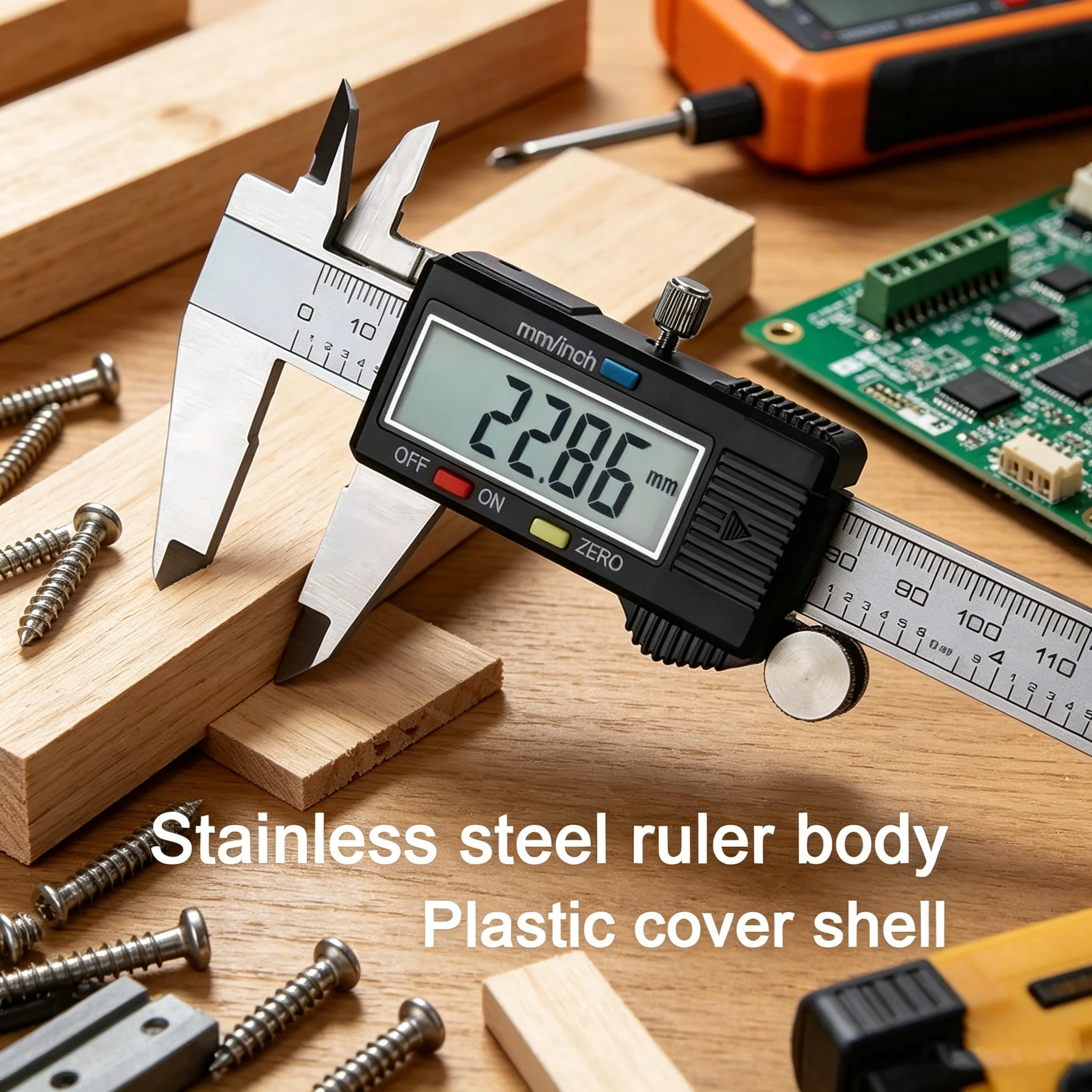 0-150mm Stainless Steel Electr - đánh giá và giá Diy Electronics Workshop