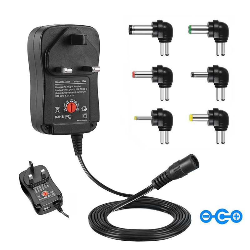 30W Universal AC/DC Adapter Ad - đánh giá và giá Dc Power Supply Variable