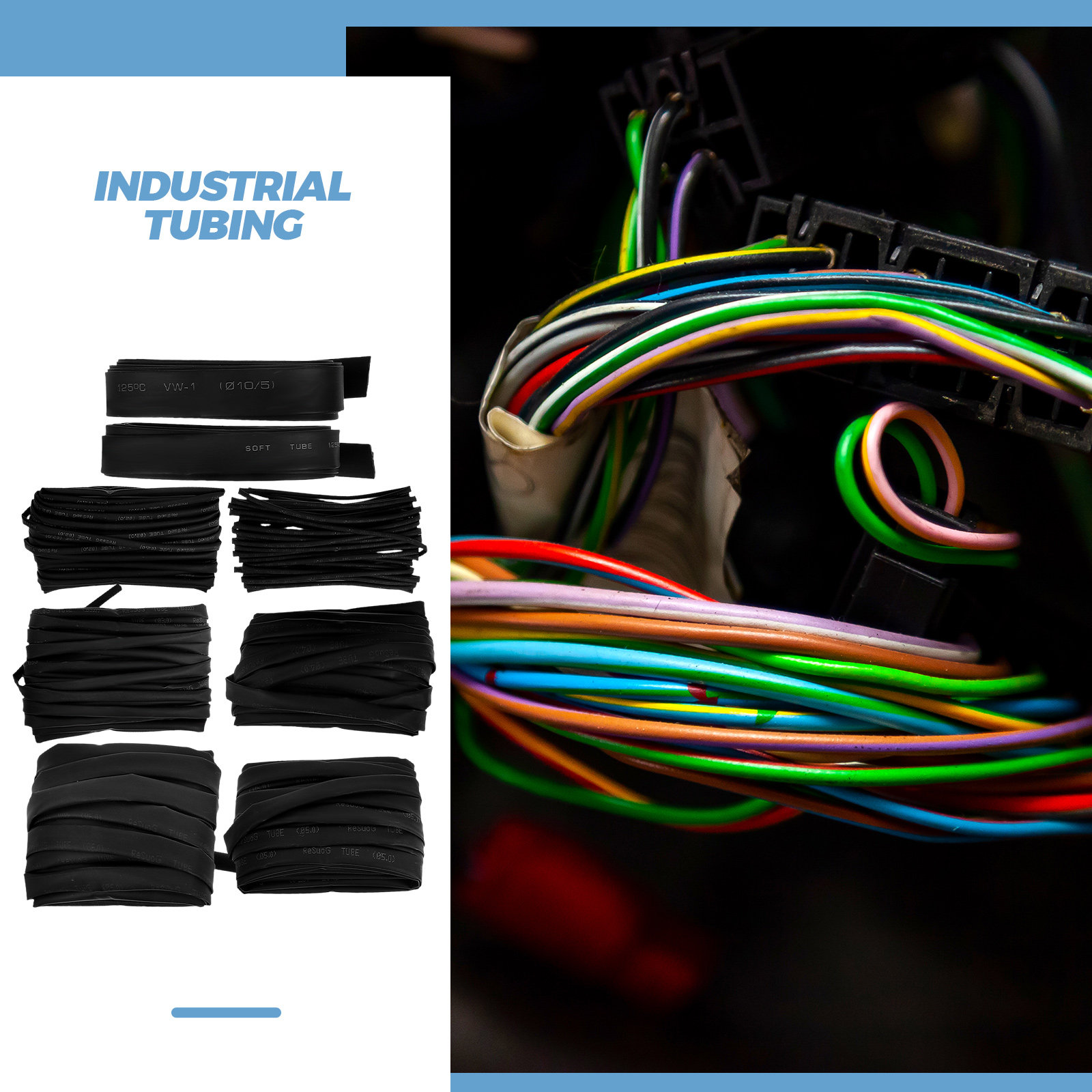 8Pcs Heavy Duty Heat Shrink Tu - đánh giá và giá Heat Shrink Tubing