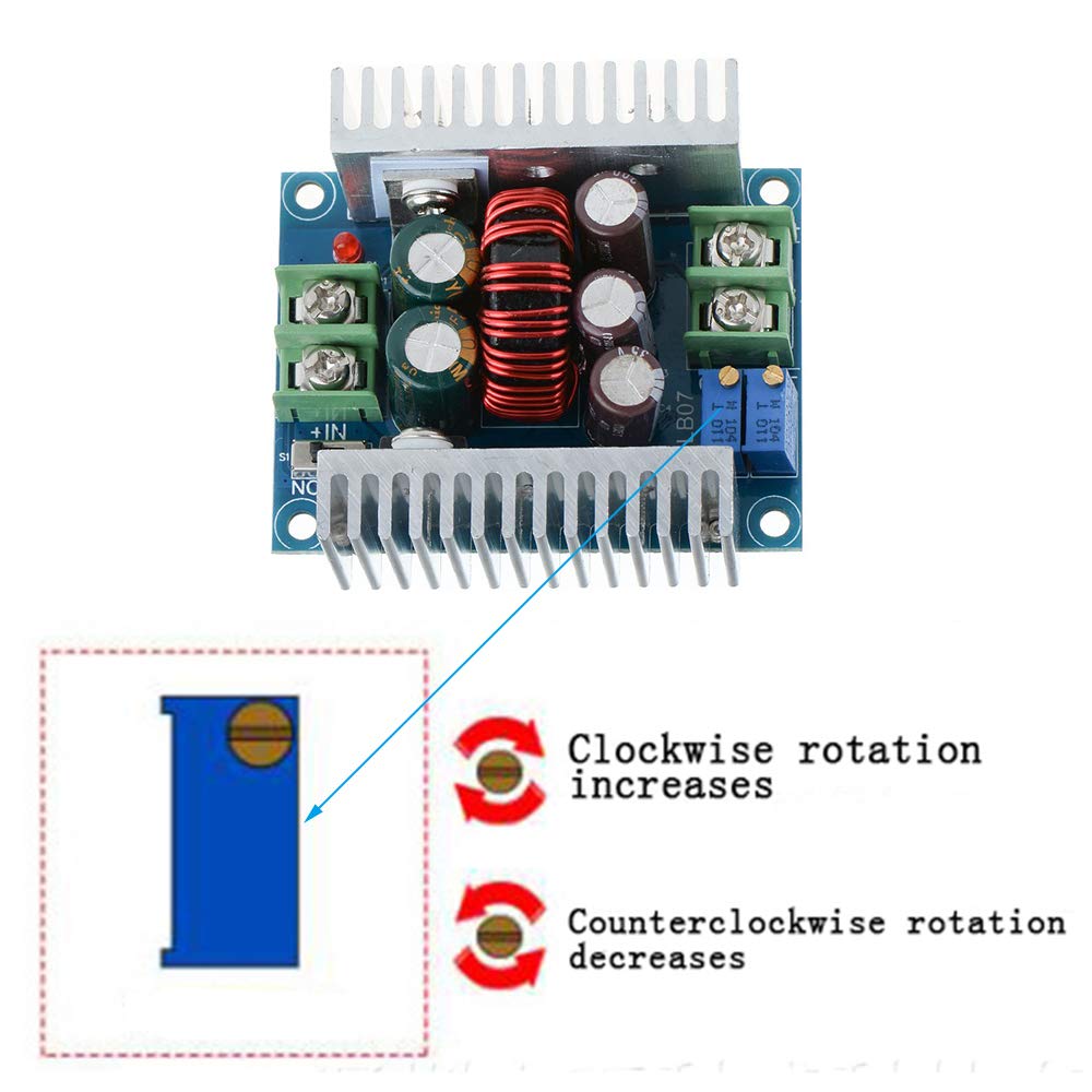 20A 300W CC CV Step Down Modul - đánh giá và giá Dc Power Supply Variable