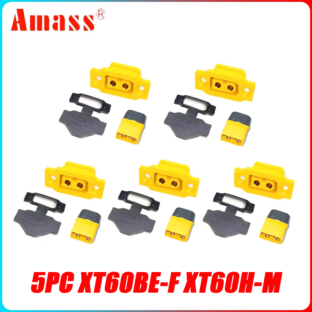 5PCS Amass XT60BE-F & XT60H Ba - đánh giá và giá Diy Electronics Power Supply