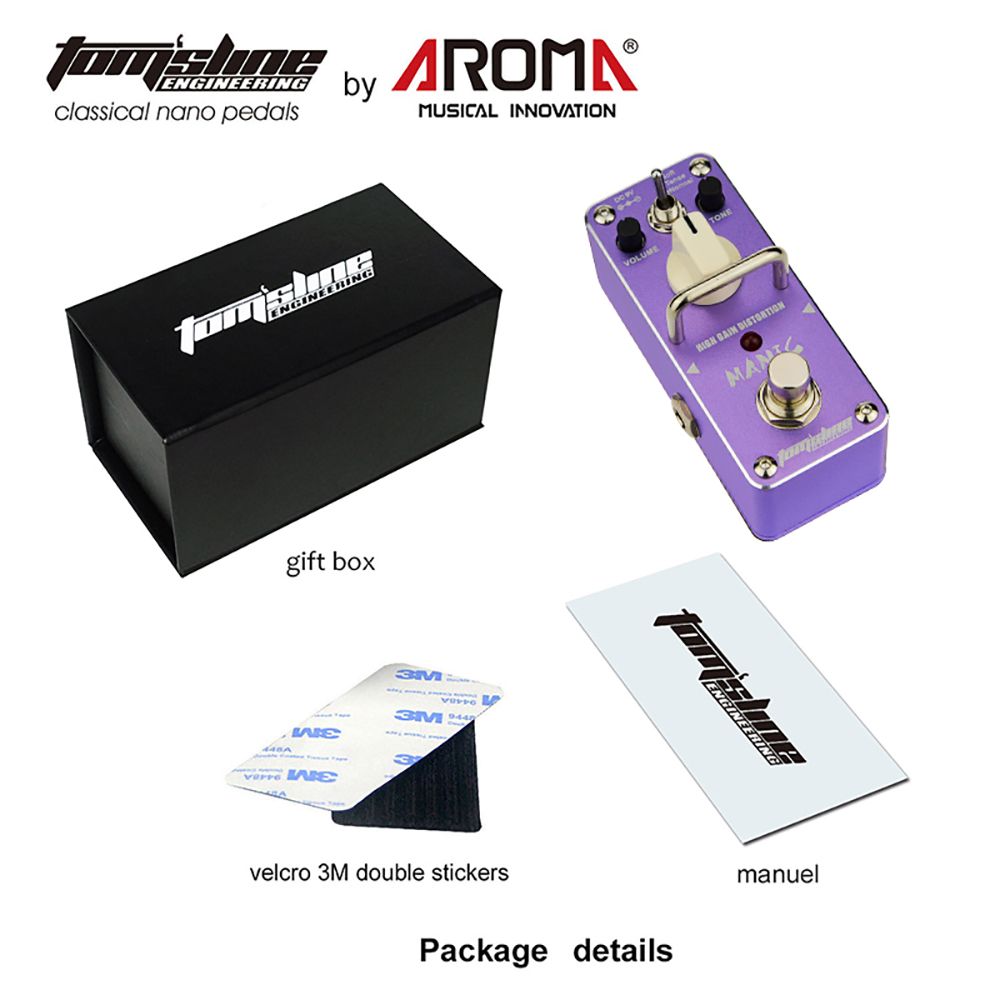 AROMA AMC-3 Guitar MANIC High  - đánh giá và giá Diy Guitar Electronics