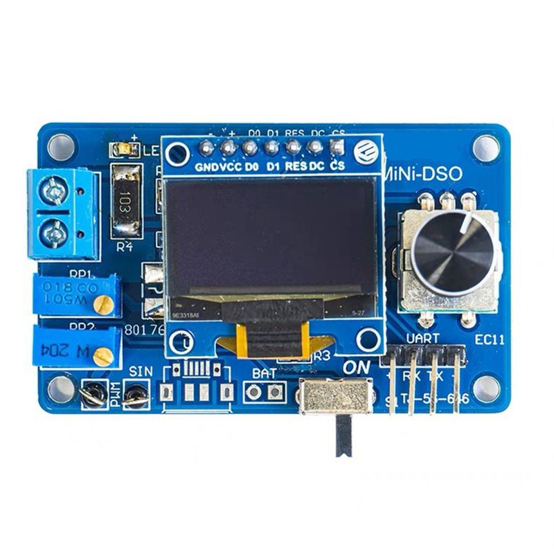 AT14 Digital DIY Oscilloscope  - đánh giá và giá Diy Electronics Components Kit