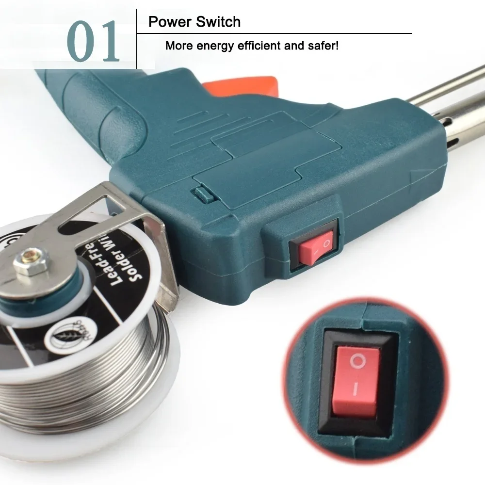 Electric Soldering Iron Gun Ki - đánh giá và giá Diy Electronics Workshop