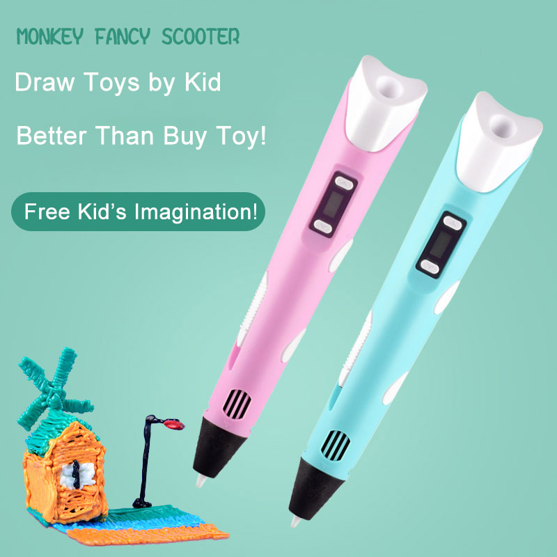 Điện tử 3D in ấn bút với LED h - đánh giá và giá Diy Electronics Tools