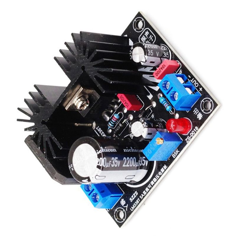 LM338 5A Output Adjustable Lin - đánh giá và giá Diy Electronics Power Supply