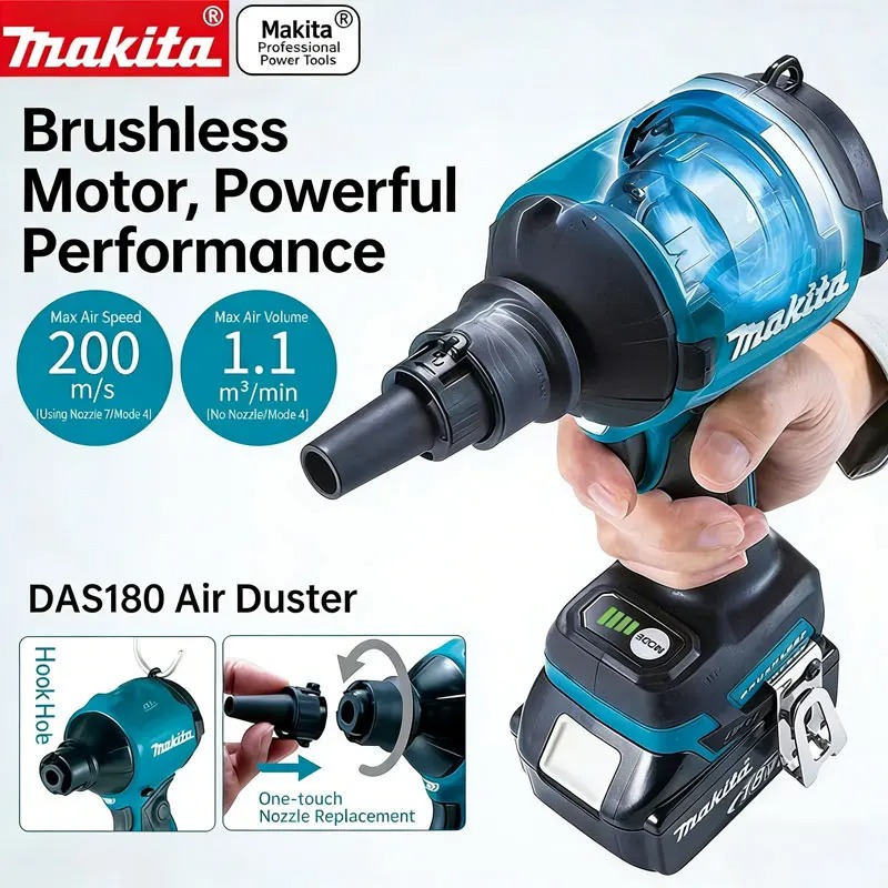 Makita DAS180 18V Brushless Co - đánh giá và giá Diy Electronics Workshop