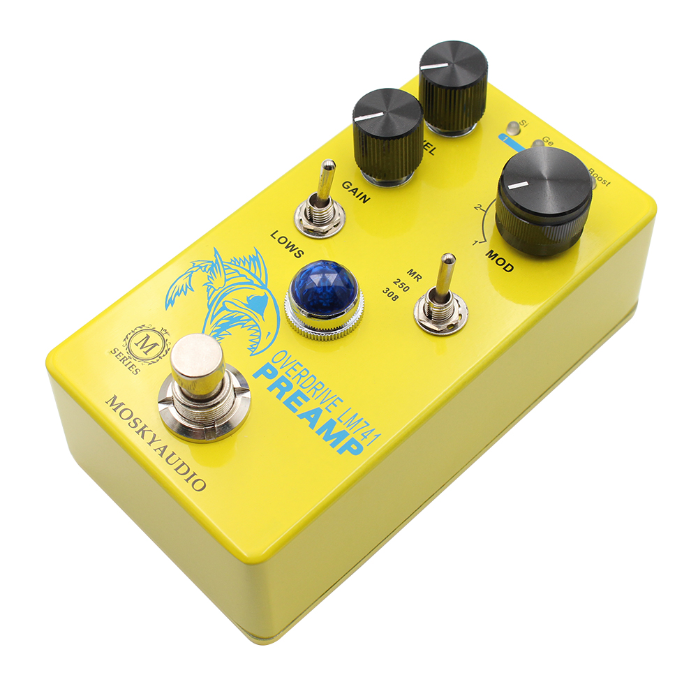MOSKY LM741 Preamp Guitar Peda - đánh giá và giá Diy Guitar Electronics
