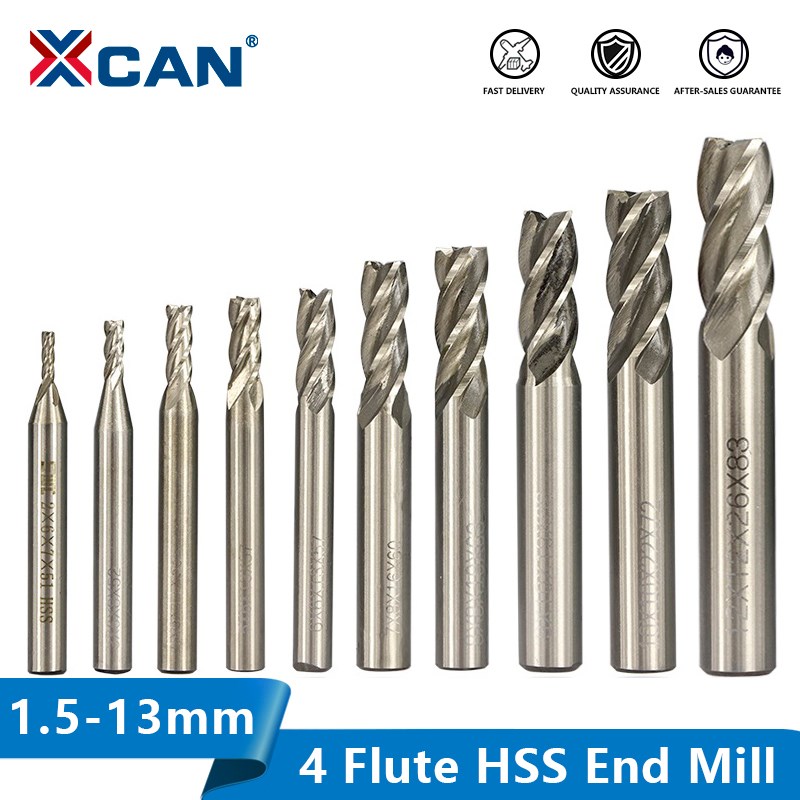 XCAN HSS Xay Cắt 4 Sáo Cấp Cối - đánh giá và giá Diy Cnc Router Electronics