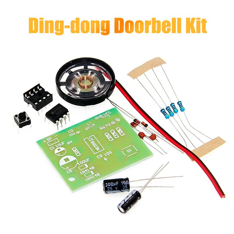 Professional NE555 Doorbell DI - đánh giá và giá Diy Electronics Components Kit