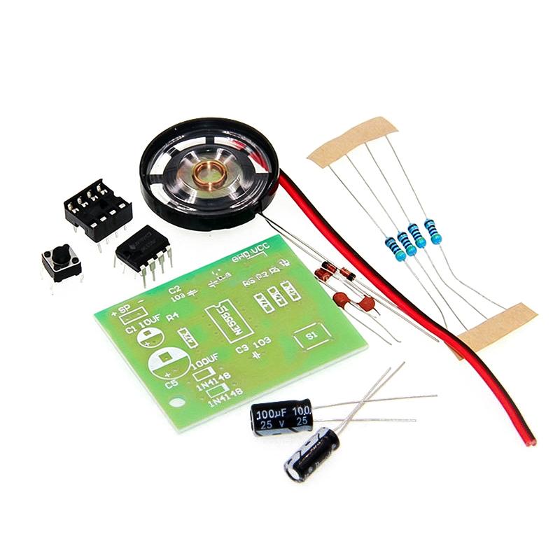 Professional NE555 Doorbell DI - đánh giá và giá Diy Electronics Components Kit