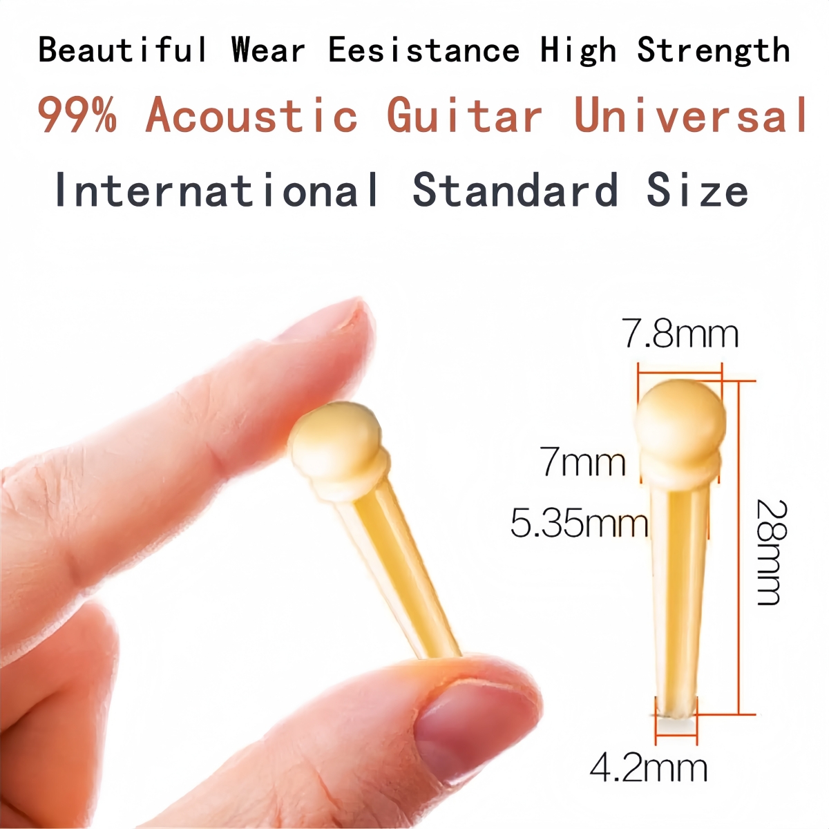 Miwayer Unbleached Bone String - đánh giá và giá Diy Guitar Electronics