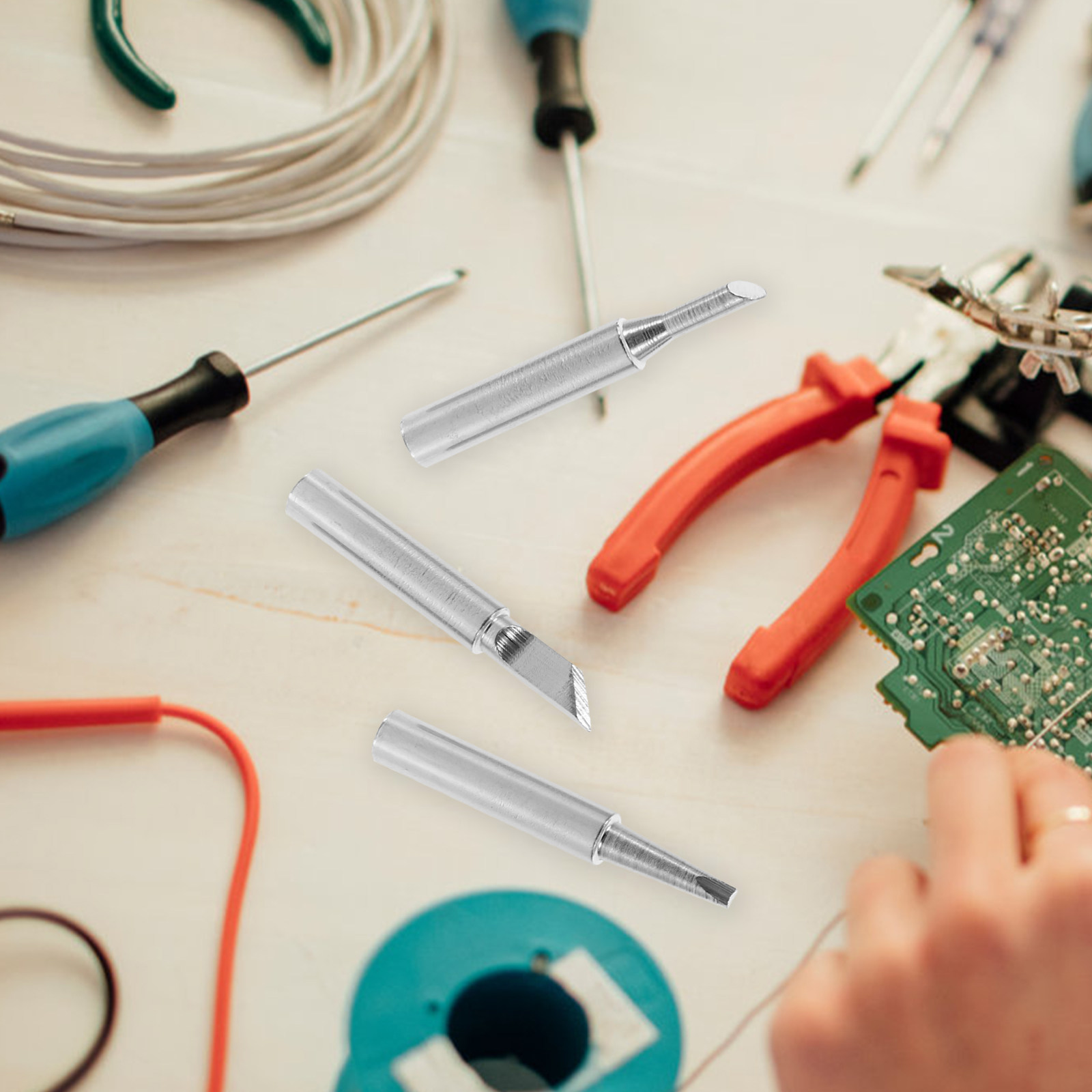 5Pcs Soldering Iron Tip Set As - đánh giá và giá Diy Electronics Repair