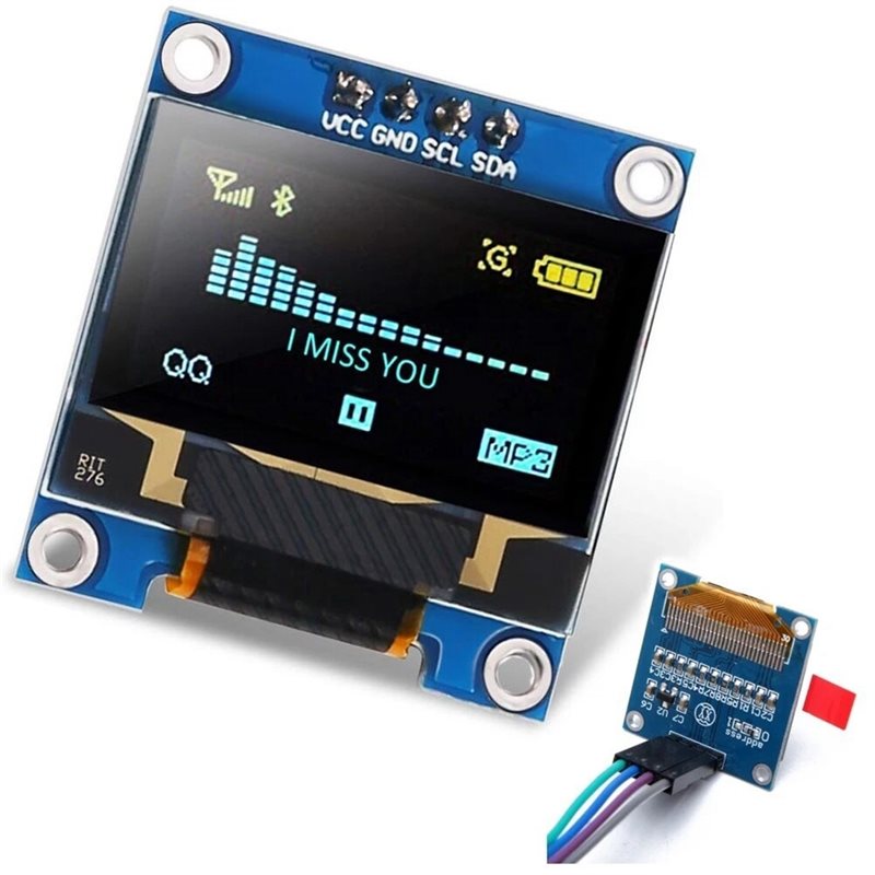 T23C 1602+0.96-Inch Display El - đánh giá và giá Diy Electronics Board