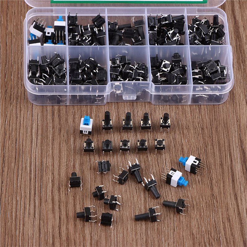 DT17 Tactile Push Button Switc - đánh giá và giá Diy Electronics Components Kit