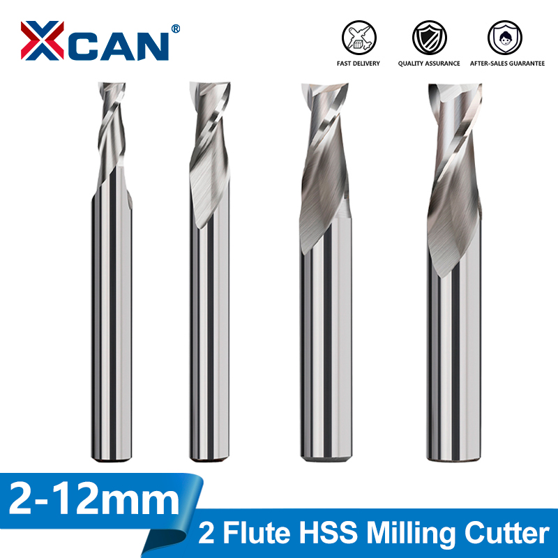 XCAN HSS 2 Flute Straight Shan - đánh giá và giá Diy Cnc Router Electronics