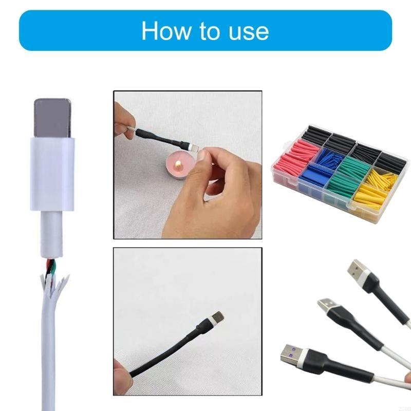 Bộ ống co nhiệt với nhiều kích - đánh giá và giá Heat Shrink Tubing