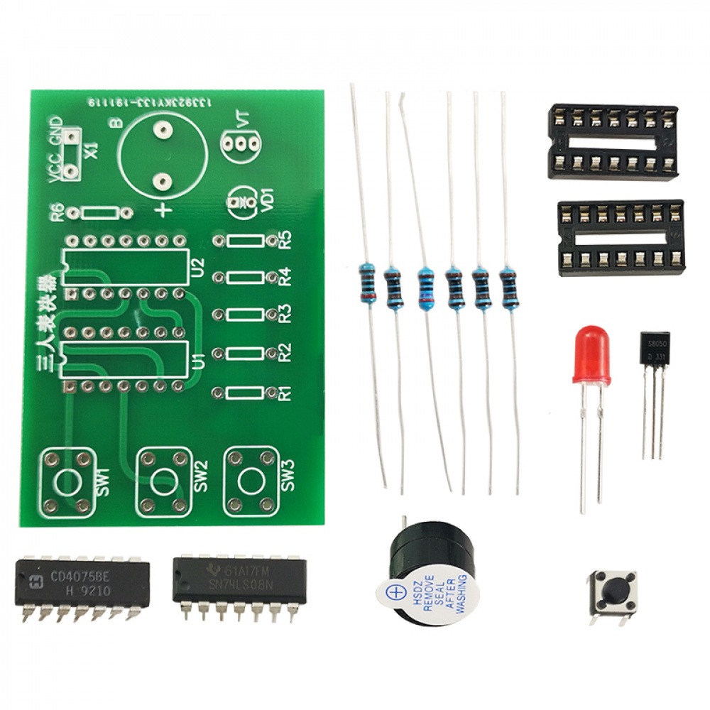 Three Person Voter Digital Cir - đánh giá và giá Diy Home Electronics Lab