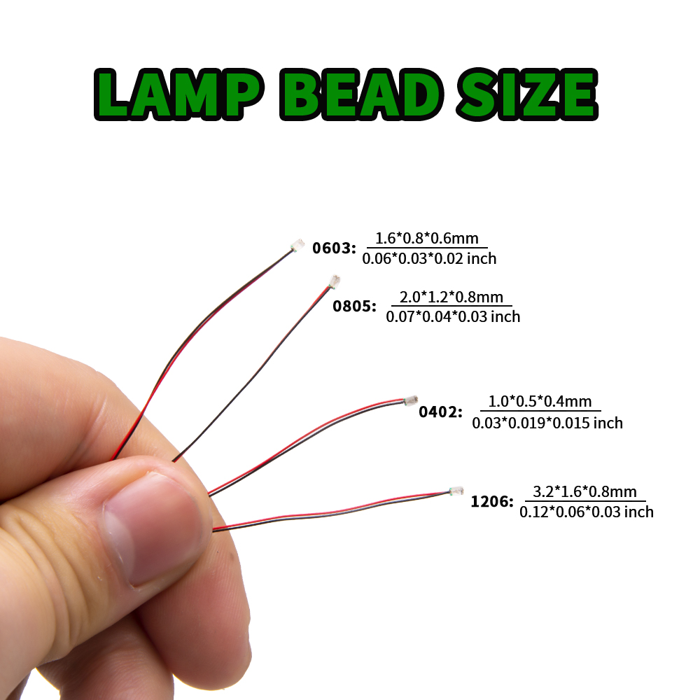 10pcs/Set Micro LED Lamp Chips - đánh giá và giá Diy Electronics Components Kit