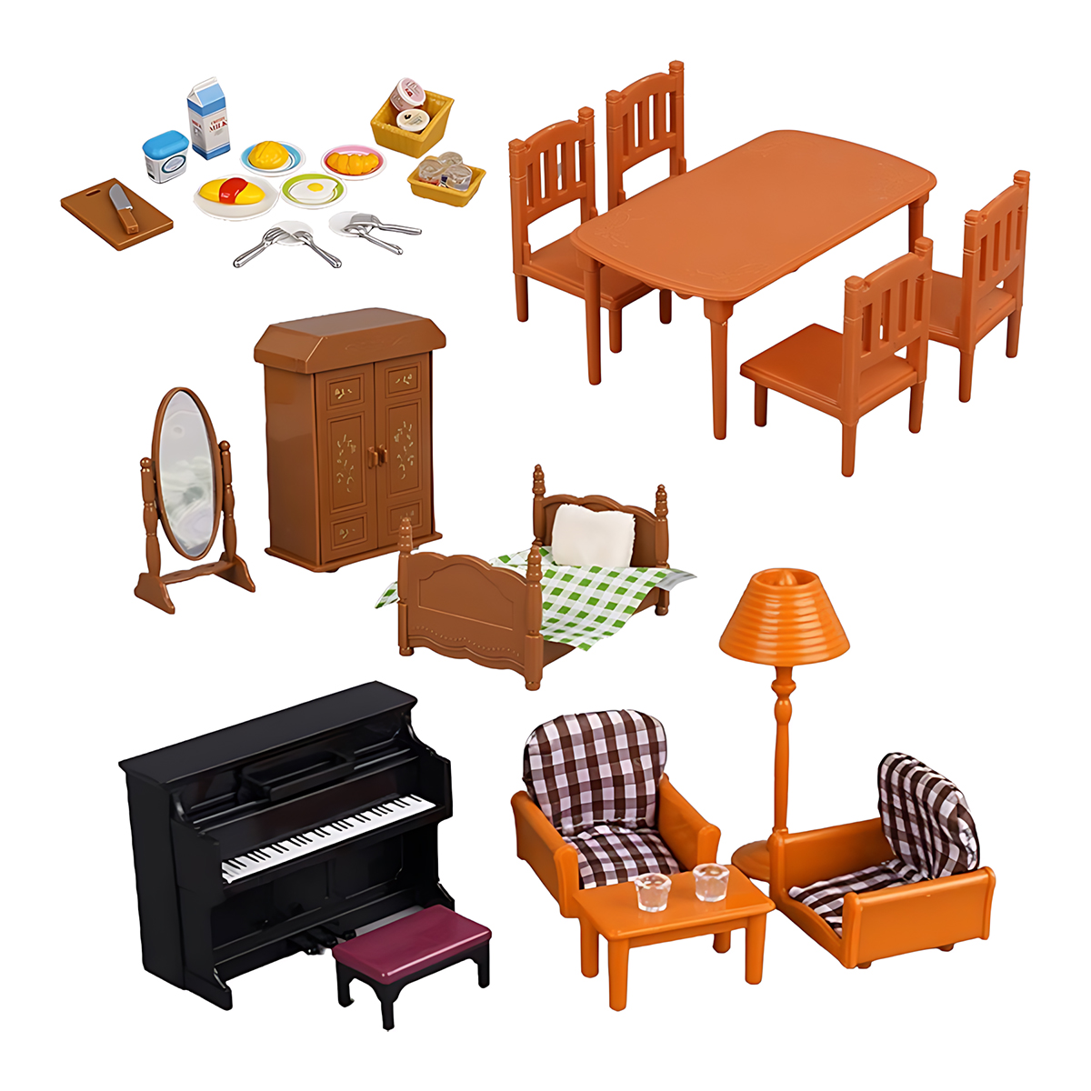 Miniature Furniture 1:12 Dollh - đánh giá và giá Diy Electronics Housing