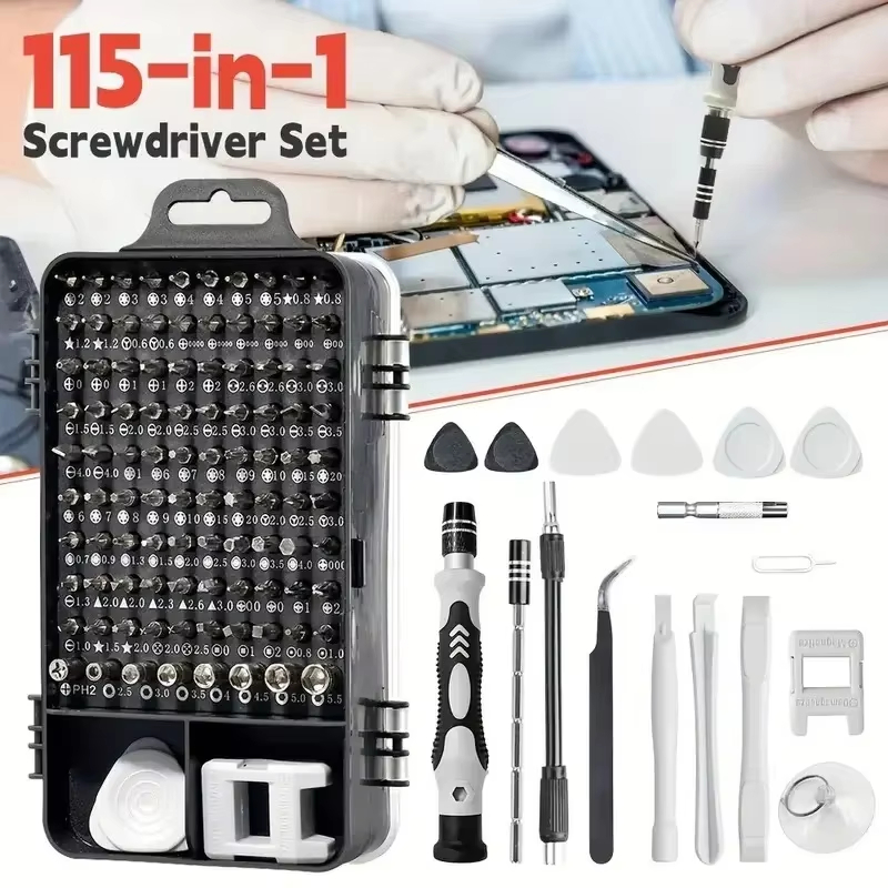 115-in-1 Precision Screwdriver - đánh giá và giá Diy Electronics Components Kit