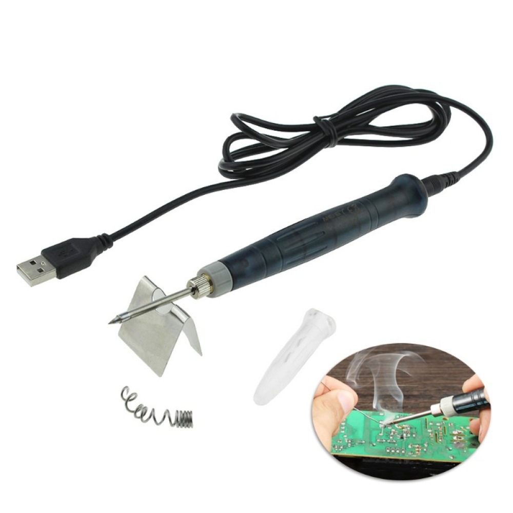 Mini 5V USB Solder Iron Portab - đánh giá và giá Diy Electronics Workshop
