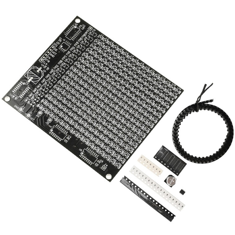 64/256 LED SMD Dot Matrix Adve - đánh giá và giá Diy Electronics Components Kit